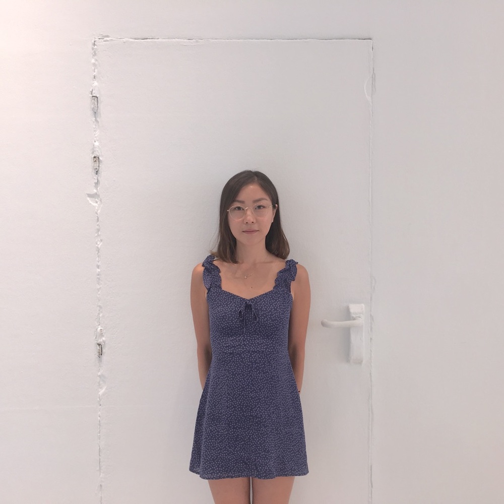 Reformation mini ruffle tank dress xxs - Picture 5 of 5